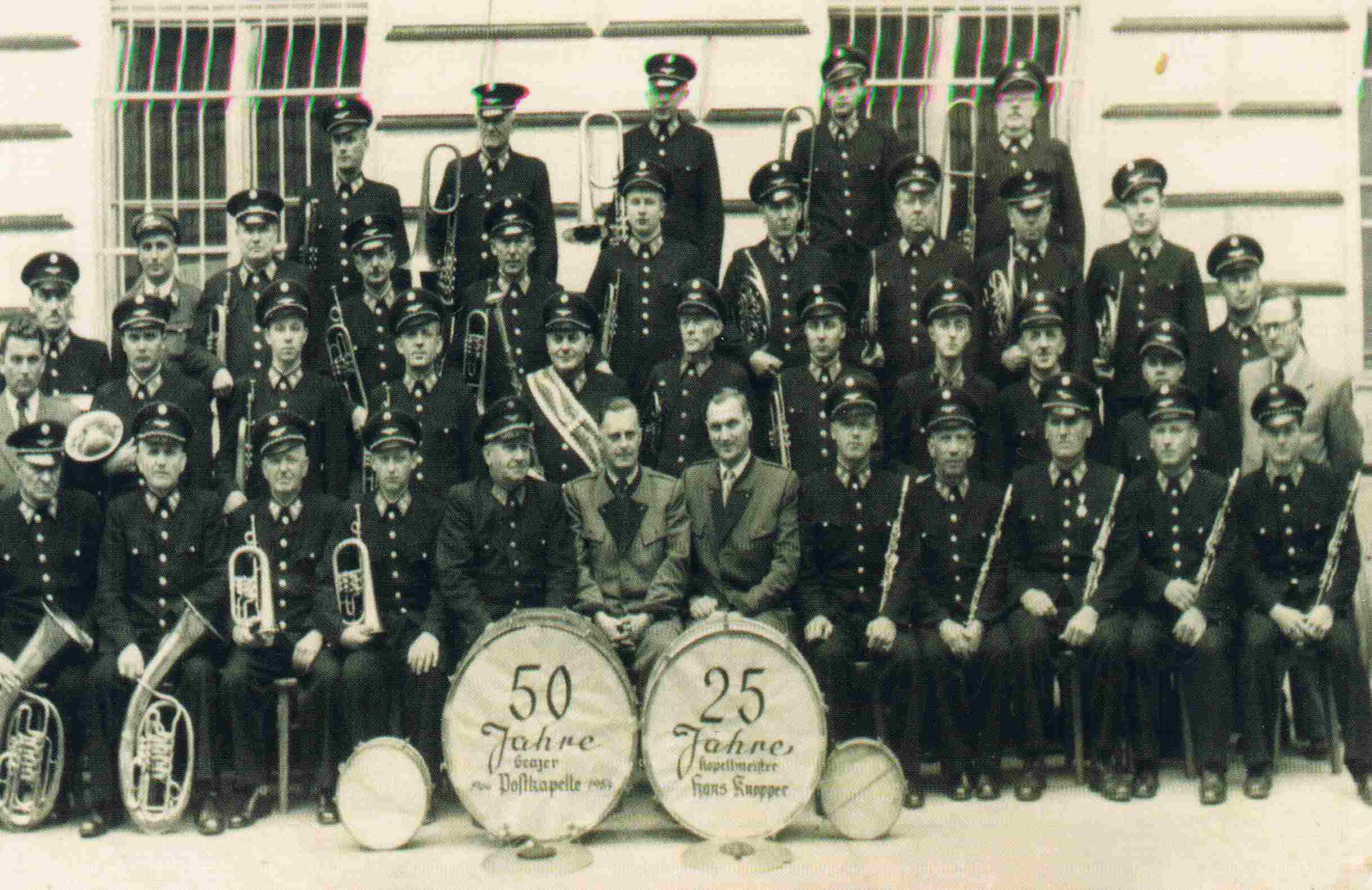 Die Postmusik Graz im Jahre 1954